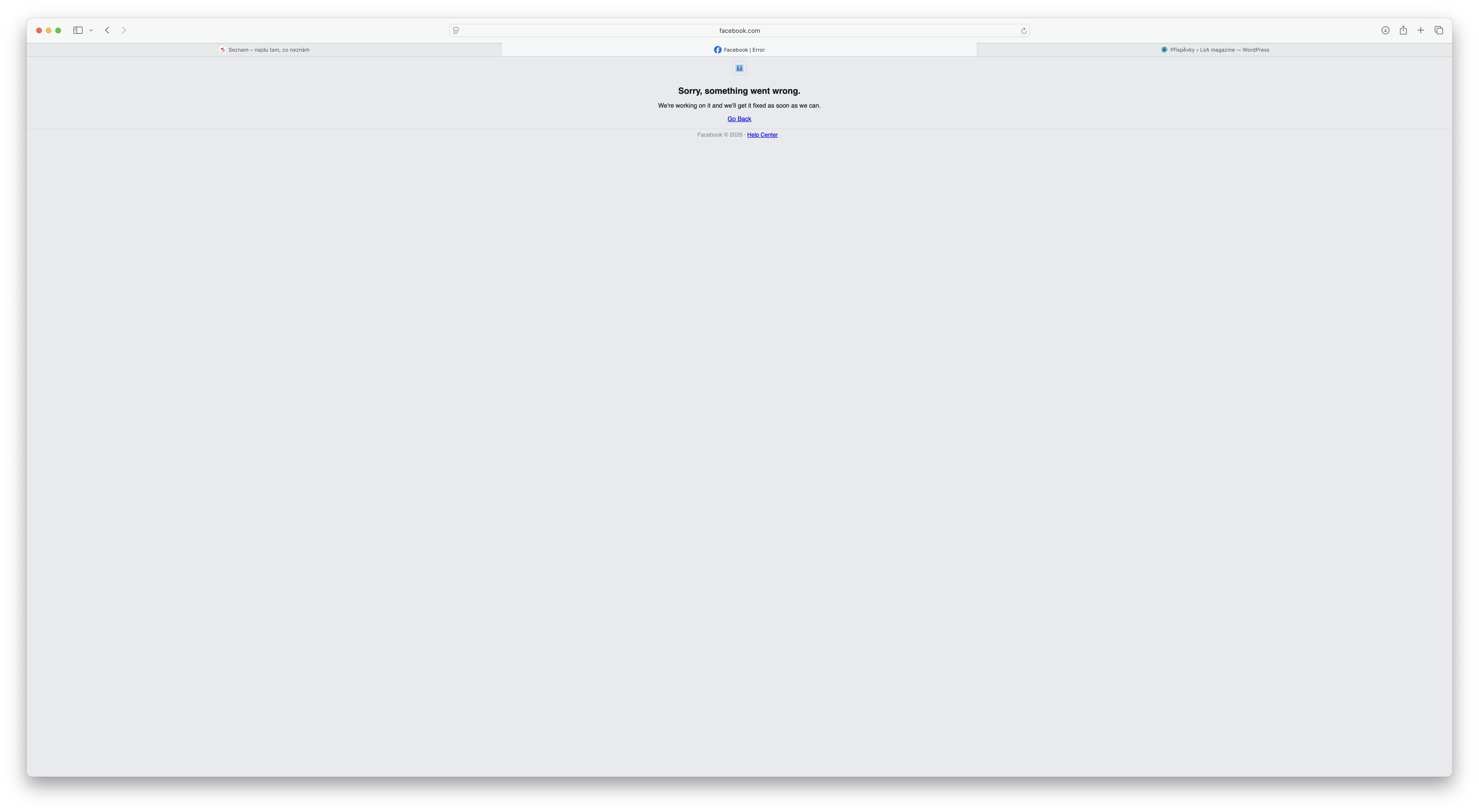 facebook down