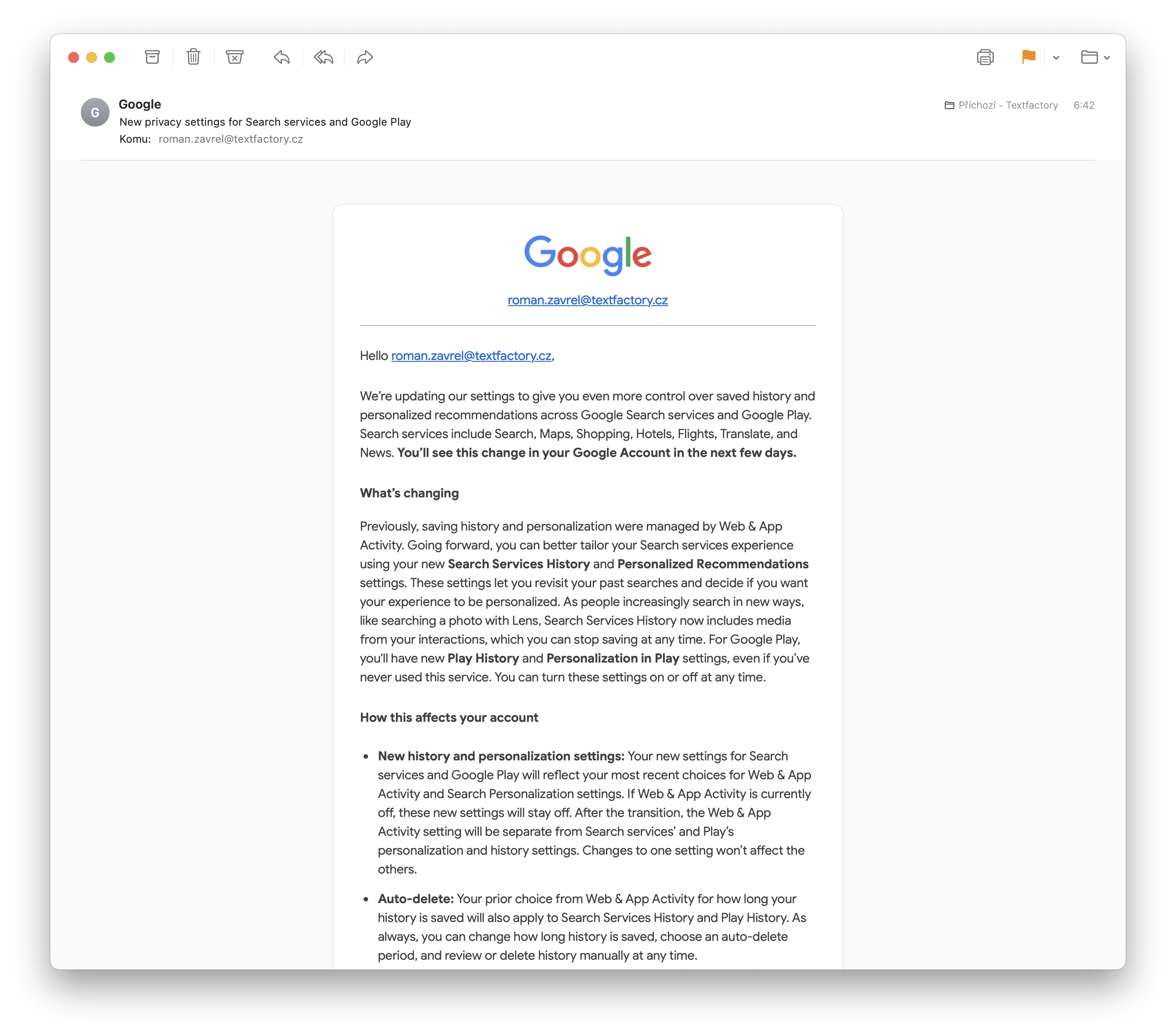 google search