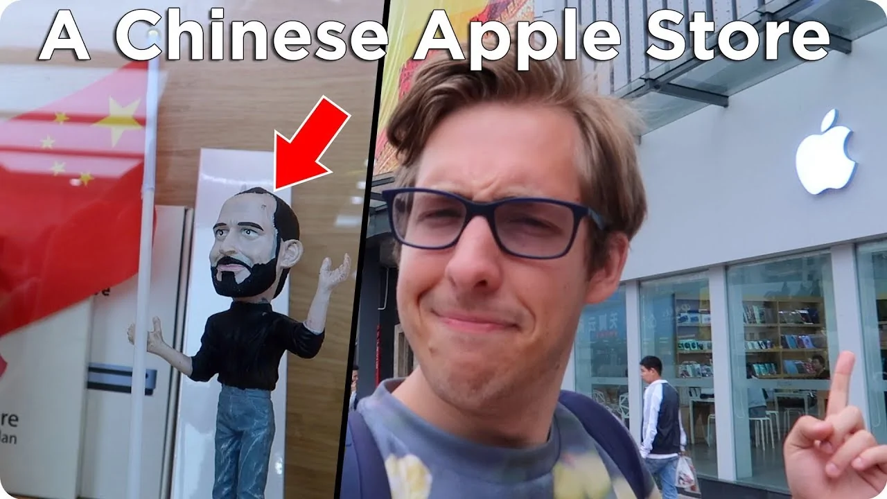 visit fake apple store in china