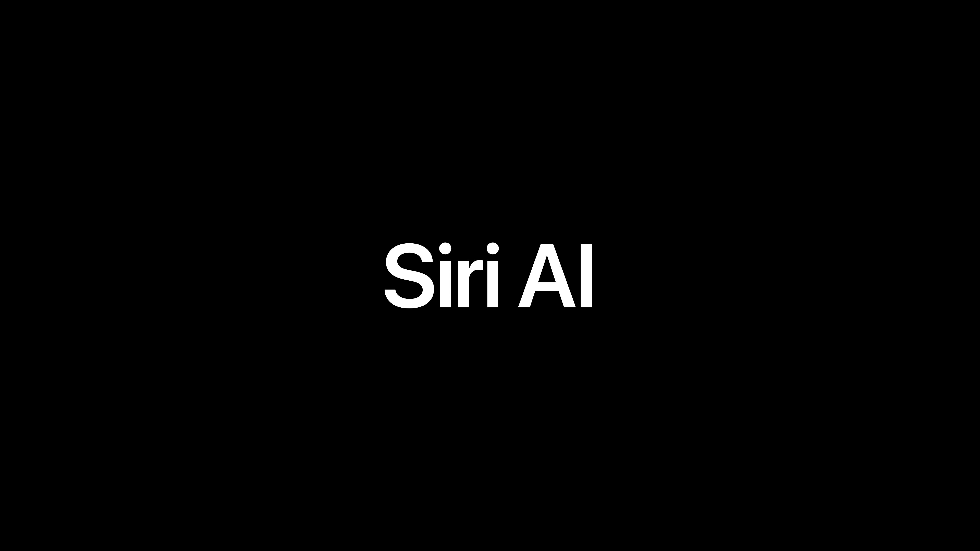 New Siri AI for iOS and macOS