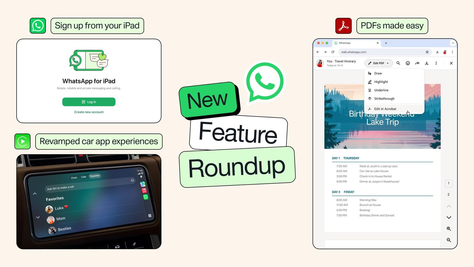 English WhatsApp july 2026 new feature roundup 1