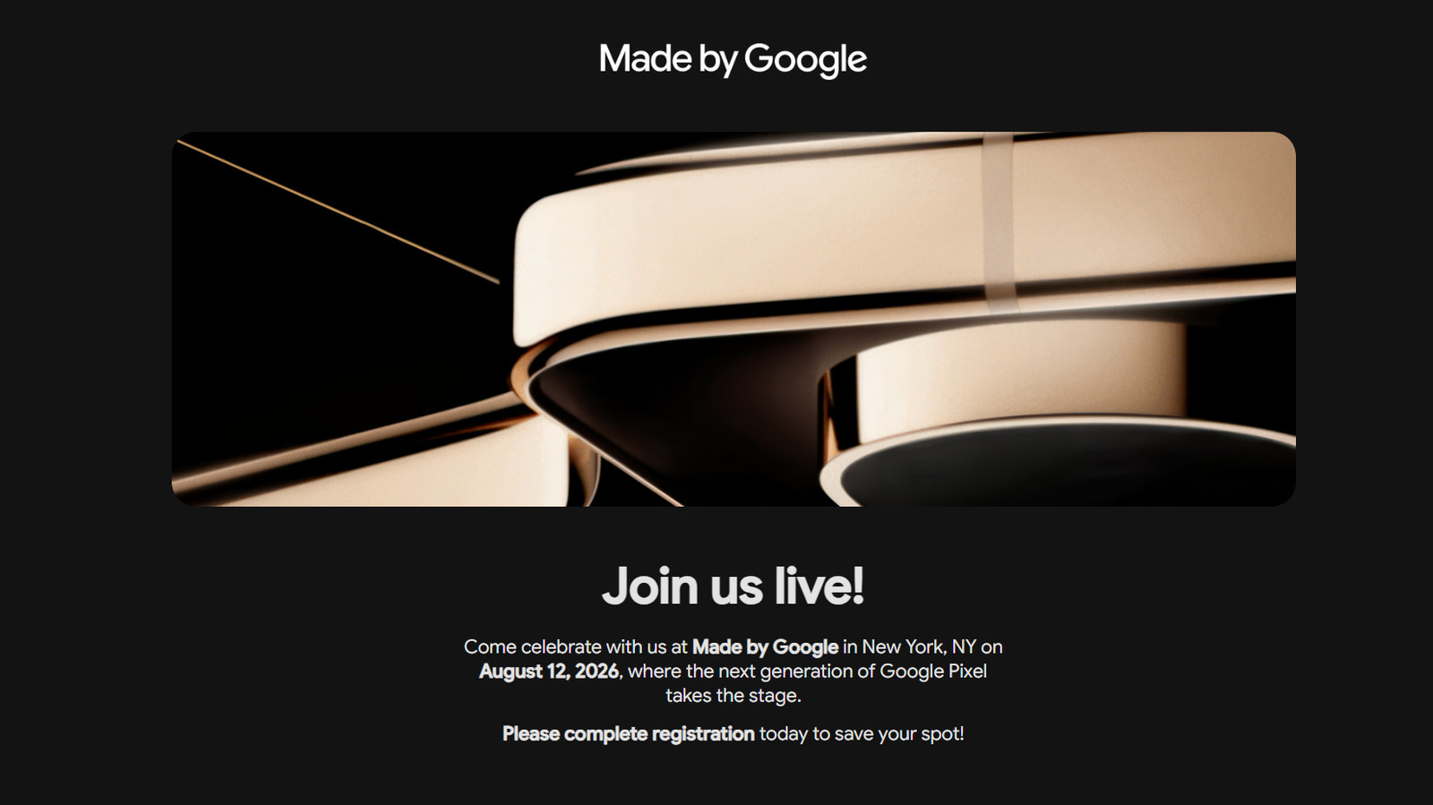 made by google event 2026 summer
