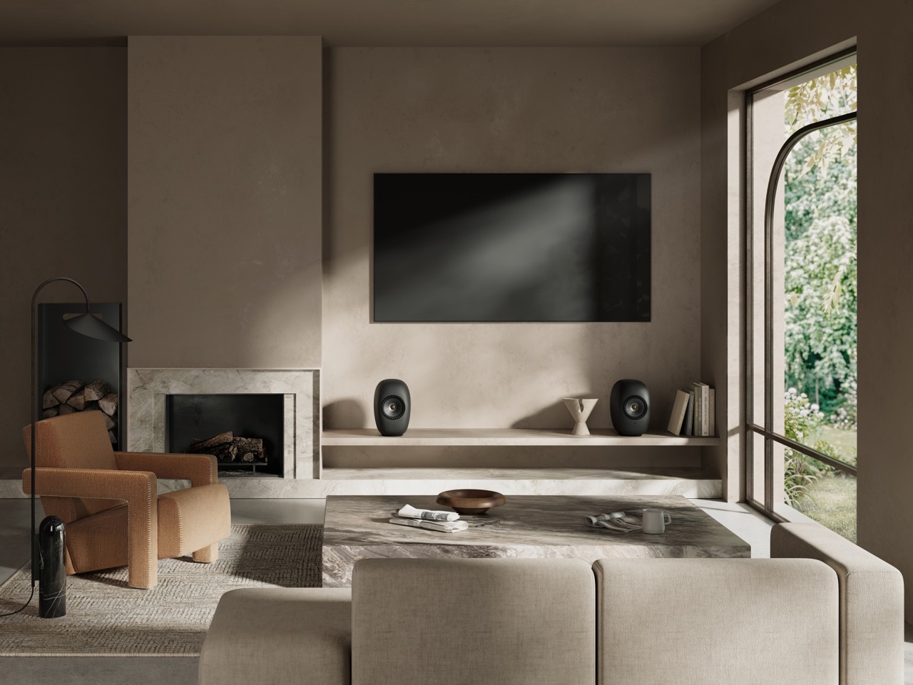 26 KEF LS LUXE Lifestyle Setting3 Eclipse Black ve velké velikosti