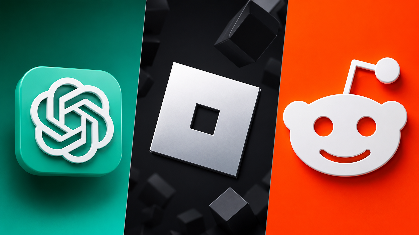 roblox,chatgpt,reddit icons