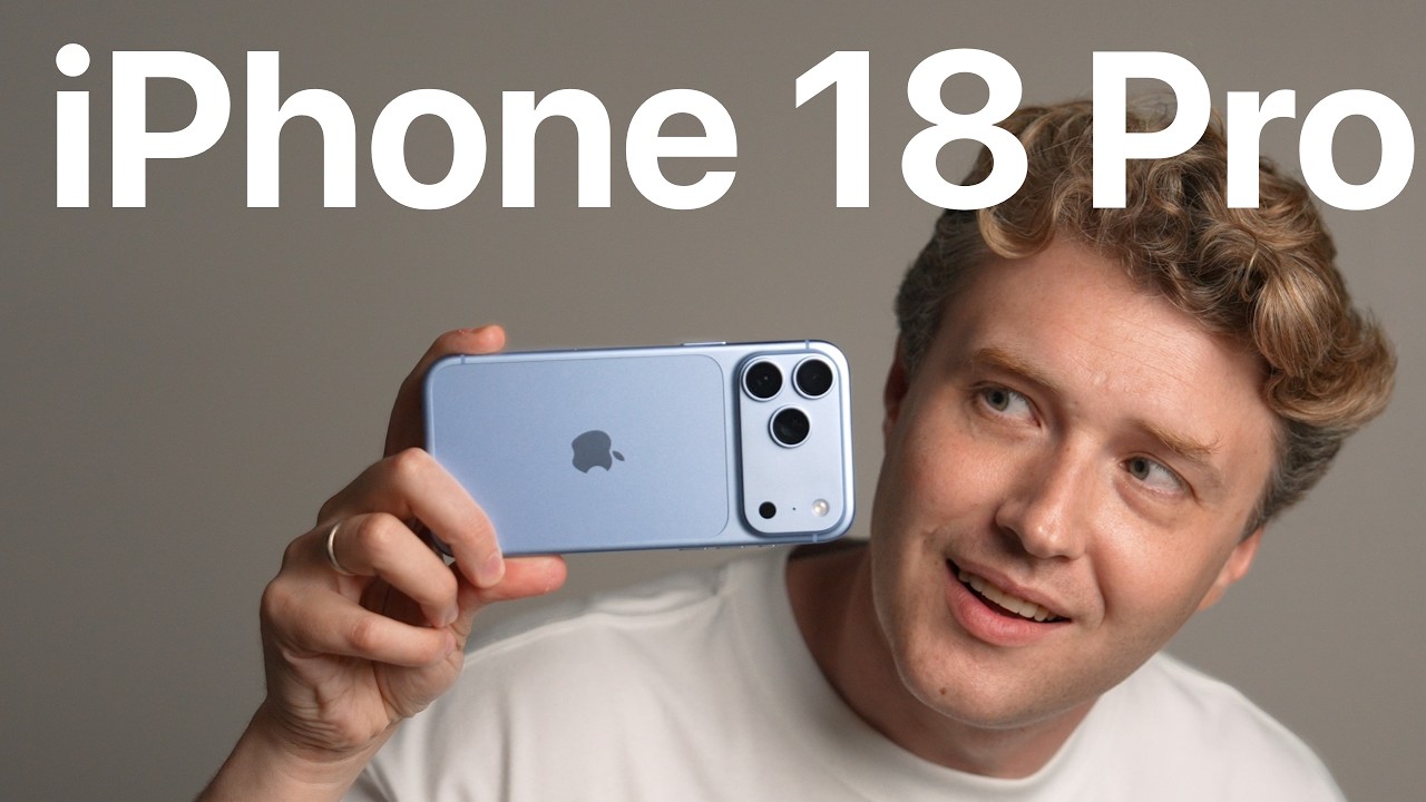 iphone 18 pro max youtuber