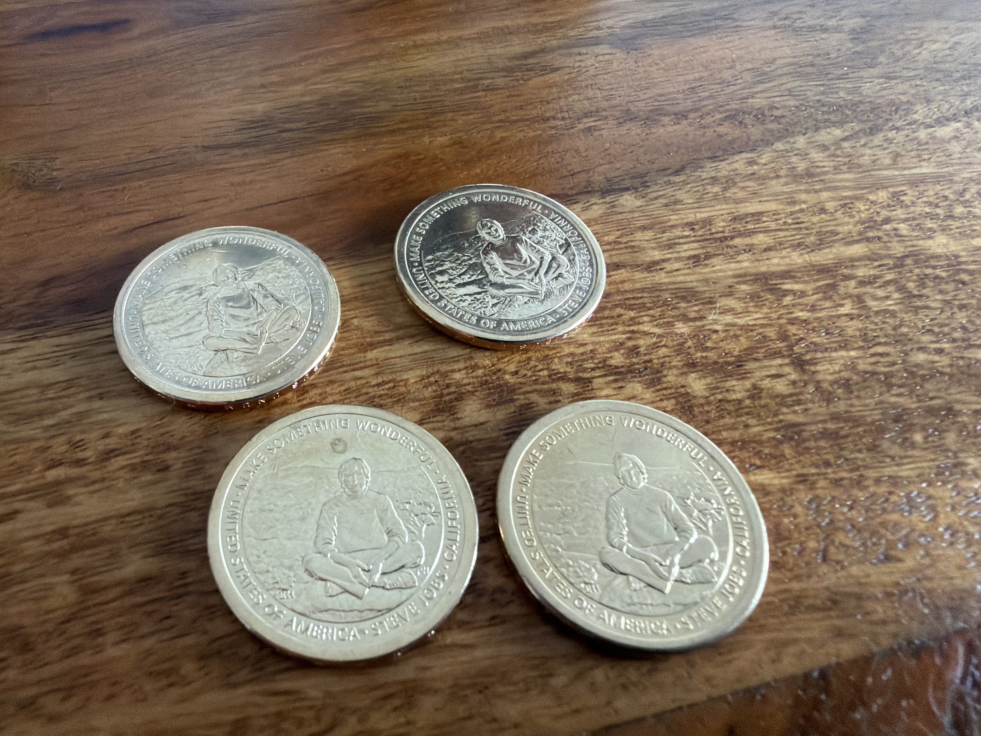steve jobs coin