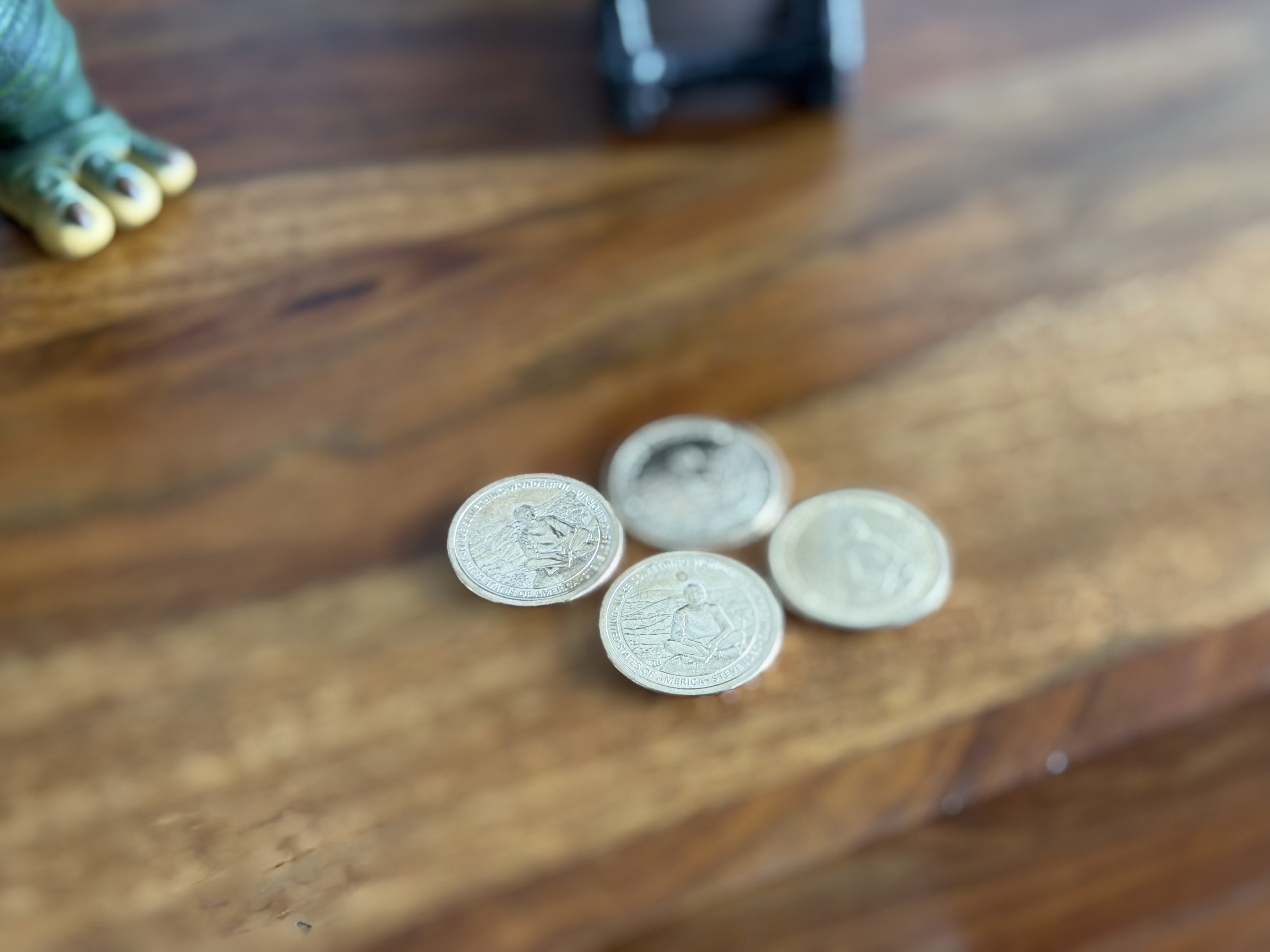 steve jobs coins