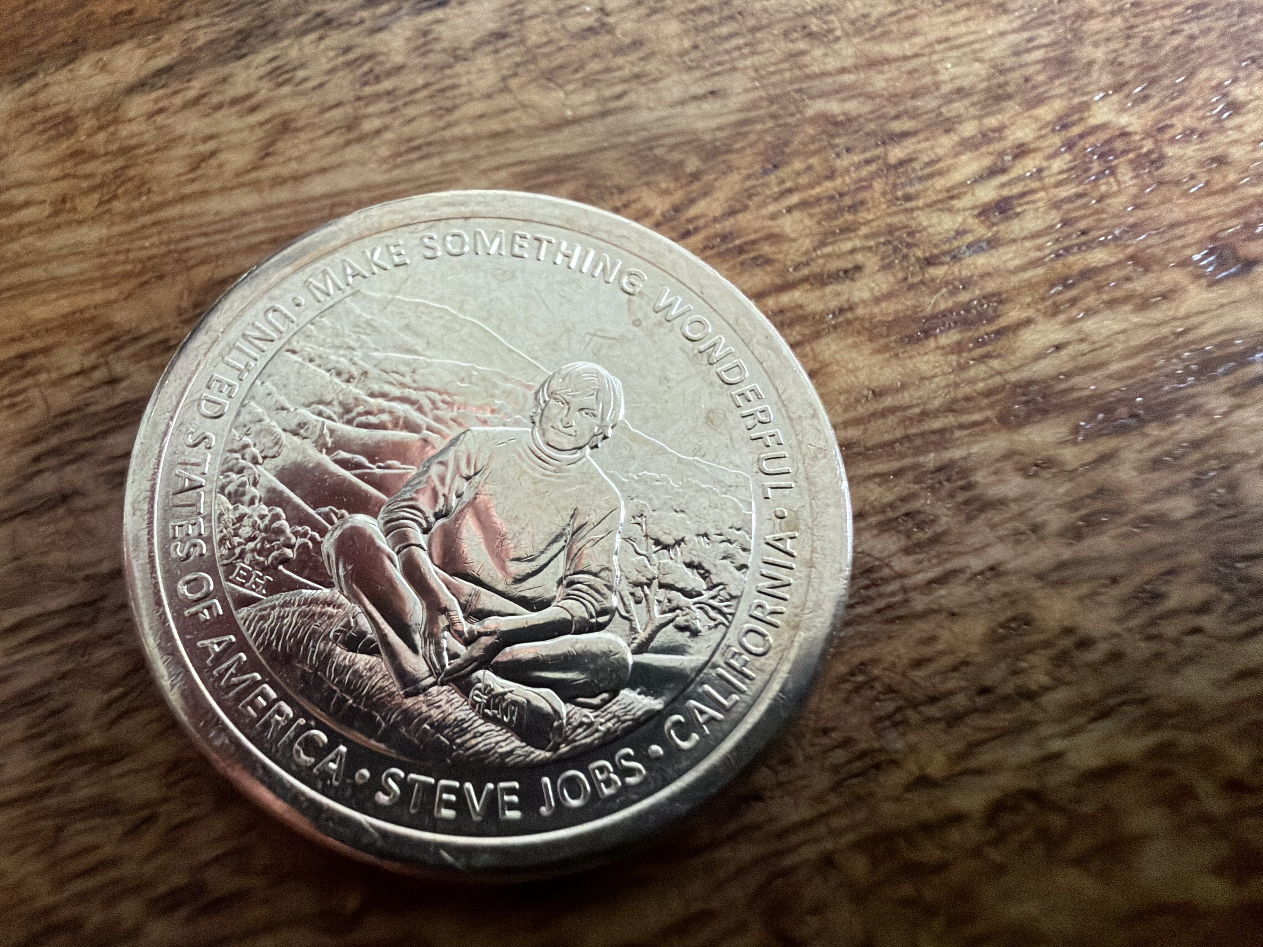 steve jobs inovation coin